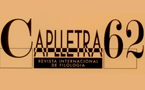 Logotip de la revista amb el nom de la mateixa i un 62 al costat